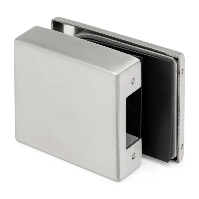GACHE RECTANGULAIRE POUR SERRURE DE PORTE VITREE ANDELE