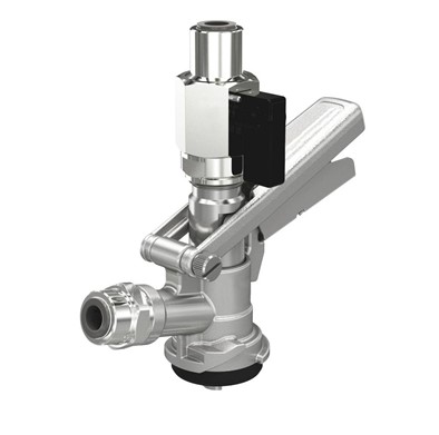 [Q1843] 028188.6 Tête Sankey JG 3/8 avec robinet à bille